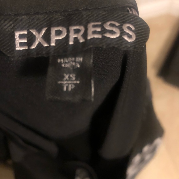 Express Zebra print Dress size XS - Picture 2 of 2